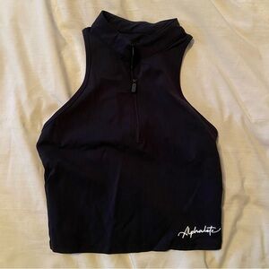 Alphalete Zipper Tank